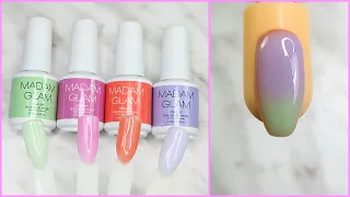 Ombre Nails Using Builder Gels | *NEW* Madam Glam Capsule Collection Builder In A bottle