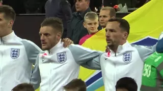 England vs Netherlands - National Anthems - 29th March 2016