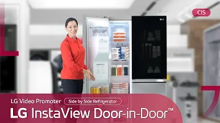 LG Side by Side Refrigerator : Show & Tell_CIS l LG