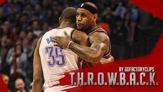 Lebron James vs Kevin Durant Full Duel Highlights 2013.02.14 Heat at Thunder - SICK!