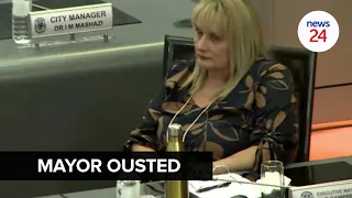 WATCH | Tania Campbell ousted as Ekurhuleni mayor