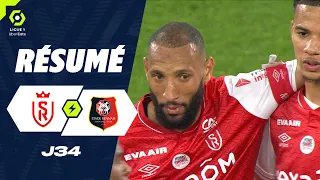 STADE DE REIMS - STADE RENNAIS FC (2 - 1) - Highlights - (SdR - SRFC) / 2023-2024