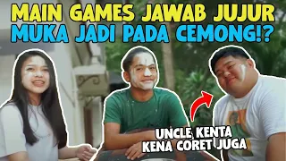 MUKA JADI PADA CEMONG!? MAIN GAMES JAWAB JUJUR!!