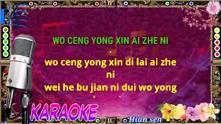 Wo ceng yong xin ai zhe ni - female - karaoke no vokal (cover to lyrics pinyin)