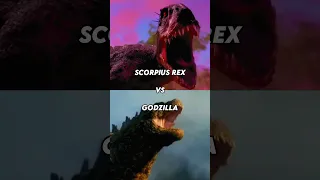 Scorpius rex VS Godzilla