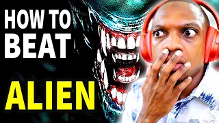 How To Beat THE XENOMORPH In "Alien" @HowToBeatYT REACTION!!!