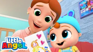 I Love You Mommy! | Little Angel Kids Songs & Nursery Rhymes