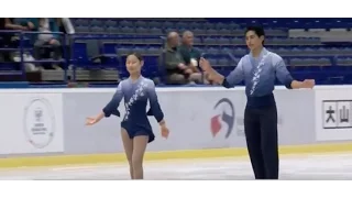 2016 ISU Junior Grand Prix - Ostrava - Pairs Free Skate Ami KOGA / Spencer Akira HOWE JPN