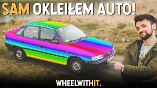 Opel Astra za tysiaka: Oklejamy ją!