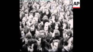 SYND 31-1-72 DEMONSTRATION AT BRITISH EMBASSY IN DUBLIN