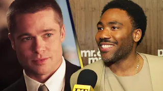 Donald Glover Says Brad Pitt 'Charmed His Way Out of' Giving ‘Mr. & Mrs. Smith’ Advice (Exclusive)