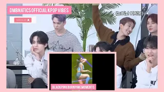 "Seventeen's Fanmade Reactions to BLACKPINK's BornPink Moments"