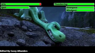 The Good Dinosaur Final Battle with healthbars (Birthday Special)