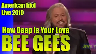 BEE GEES - Barry & Robin Gibb´s FINAL public performance as Bee Gees - How Deep Is Your Love - 2010