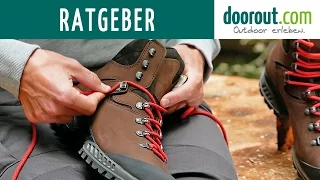 Wanderschuhe richtig schnüren - Die 4 besten Schnürtechniken