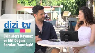 Ekin Mert Daymaz ve Elif Doğan soruları yanıtladı! - Dizi Tv 692. Bölüm