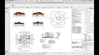 How to create a layout sheet in Archicad 25