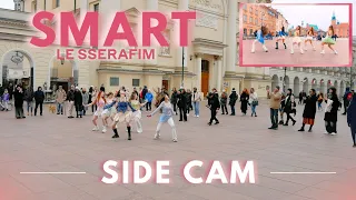 [K-POP IN PUBLIC CHALLENGE | SIDE CAM] LE SSERAFIM (르세라핌) 'Smart' | DANCE COVER by HASSLE [POLAND]