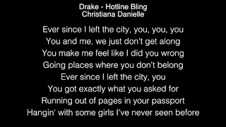 Christiana Danielle - Hotline Bling Lyrics (Drake) The Voice