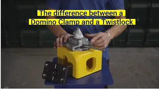 The difference between a Domino Clamp and a Twistlock