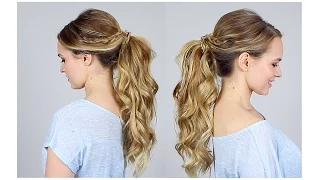 Big Ponytail Tutorial - How to get the volume!