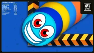 WORMS ZONE epic Gameplay Top 1 | video #132 | slitherio wormate biggest snake io🐍 game | LUKIRAZONE