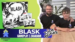 Blask gra planszowa - gameplay wraz z zasadami i naszymi wrażeniami na koniec