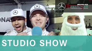 Out-takes, 2015 F1 review & Stars & Cars! CHRISTMAS STUDIO SHOW
