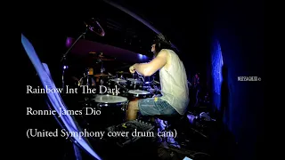 LUCA GHIGLIONE - Rainbow In The Dark/  Ronnie James Dio (United Symphony cover/Drum Cover)