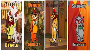 The Banana Splits Movie Willy's Wonderland Character Posters