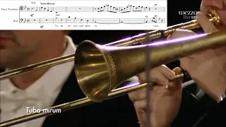 Trombone Excerpt: Mozart Requiem - Tuba Mirum - Sheet Music