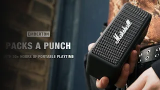 The MARSHALL Emberton Compact Bluetooth Speaker - COMPARISON TECH REVIEW