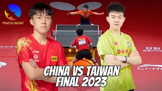 Men's Team Final | Match 1 - Wang Chuqin vs Kao Cheng-Jui