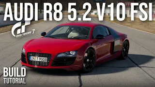 Gran Turismo 7 | Audi R8 5.2 V10 FSI Build Tutorial | Special Projects