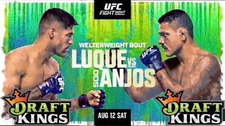 UFC Vegas 78 Draftkings Picks & Predictions | Rafael Dos Anjos vs Vicente Luque