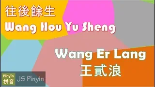 Wang Er Lang 王貳浪 - Wang Hou Yu Sheng 往後餘生 (Pinyin Lyrics)