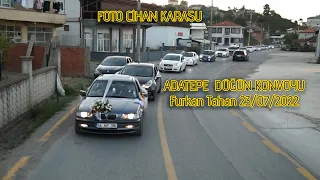 ADATEPE  DÜĞÜN KONVOYU / Furkan Tahan 23/07/2022 FOTO CİHAN KARASU