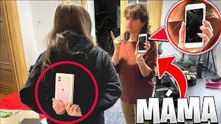 ROZBILA JSEM MAMCE MOBIL A PŘEKVAPILA JI S NOVÝM IPHONEM 11!