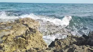 Морской бриз: час релаксации с медленной музыкой и видом на бескрайнее море. Северный Кипр.