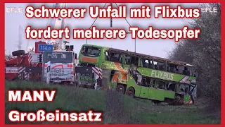 ❎️Flixbus Tragödie auf A9❎️MEHRERE TOTE❗️ETLICHE VERLETZTE❗️Der Tag des schweren Unfalls🆘️