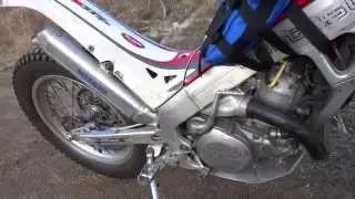 Montesa Cota315R Kickstart & idling.