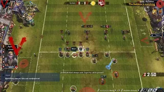 Blood Bowl 2. RUBBL. The Godess vs Woodelves. S-17-5.