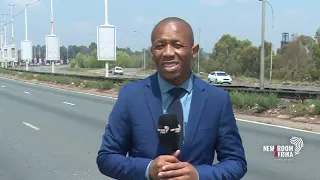 M1 South closed after shootout between police and cash-in-transit robbers