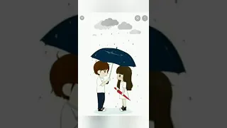 Kabhi jo badal barse/❤Cute Girlfriend boyfriend fullscrean whatsapp status 👫/Adorable love stories