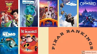 ALL 22 PIXAR MOVIES RANKED WORST TO BEST | 15 June 2020 | LydiasOnly