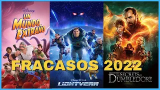 Películas que FRACASARON en 2022