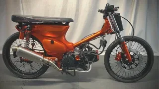 1972 Honda C70 2019 Vini ZS 190cc The Final Build