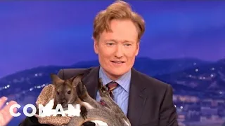 Animal Expert David Mizejewski: Wallaby & Caracal | CONAN on TBS