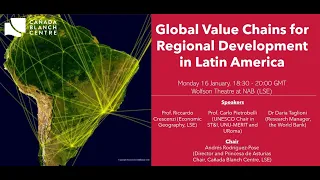 Global Value Chains for Regional Development in Latin America with Profs. Crescenzi and Pietrobelli