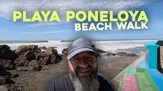Playa Poneloya Beach Walk 🇳🇮 León Nicaragua